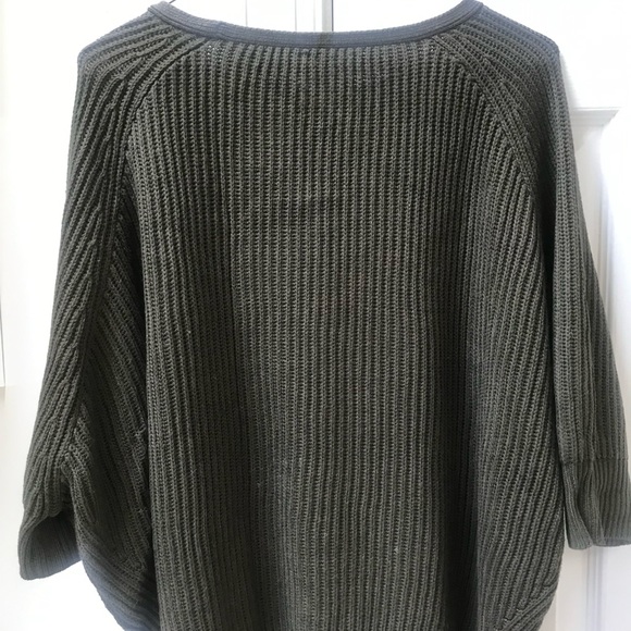 Chicos olive green dolman chunky sweater - Picture 4 of 4